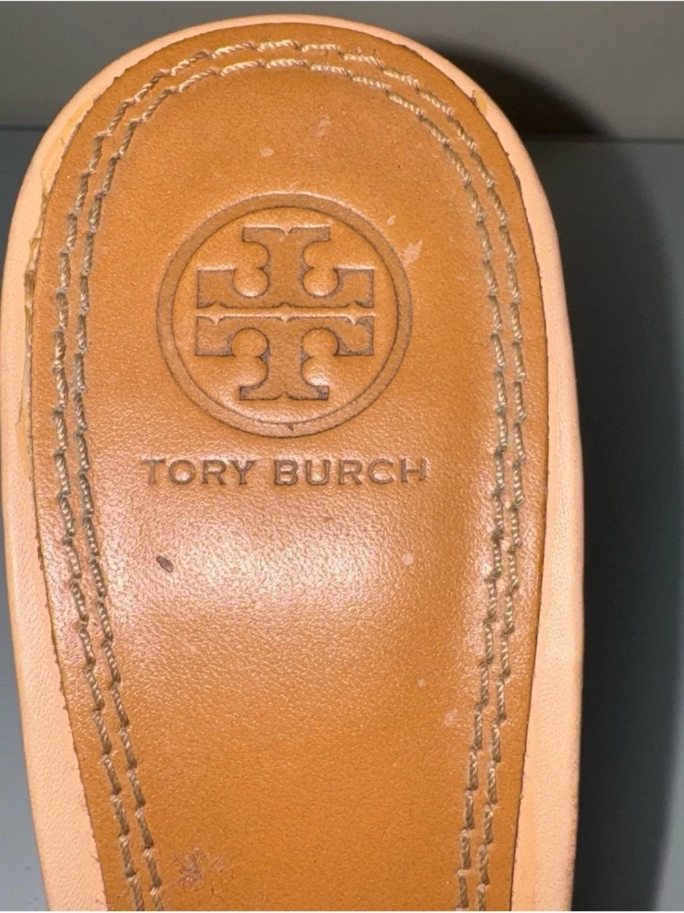Tory Burch message before